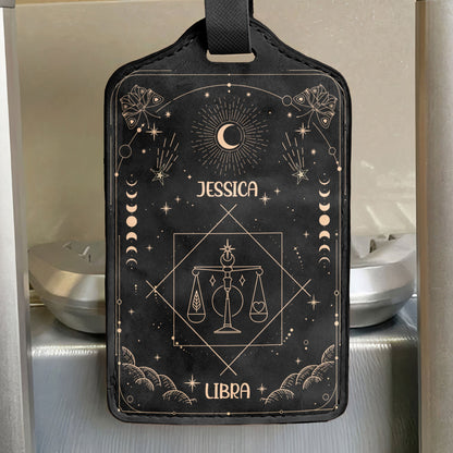 Zodiac Name - Personalized Luggage Tag