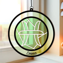 Zodiac Sign - Personalized Window Hanging Suncatcher Ornament
