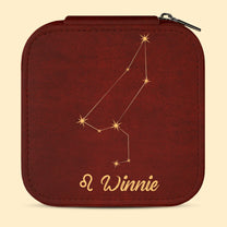 Zodiac Star - Personalized Jewelry Box