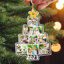 Zoo Area Christmas Tree - Personalized Acrylic Photo Ornament