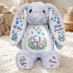 A Hug From Loved One Animals Nursery Gift For Kids - Personalized Bunny Plush 2