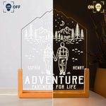 Adventure Partners For Life Couple Gifts - Personalized Night Light 3