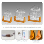 Adventure Partners For Life Couple Gifts - Personalized Night Light 5