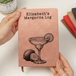 Alcohol Log Book - Wine Lovers, Whiskey Bourbon, Rum, Cocktails, Gifts For Her, Him - Personalized Journal 4