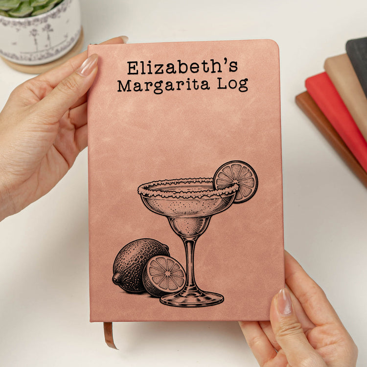 Alcohol Log Book - Wine Lovers, Whiskey Bourbon, Rum, Cocktails, Gifts For Her, Him - Personalized Journal 4