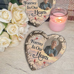 Always With You Memorial Custom Photo Forever In Our Hearts - Personalized Garden Stone 7