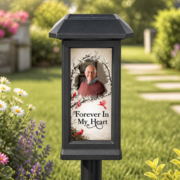 Always With You Memorial Gifts For Family - Personalized Solar Garden Light 2
