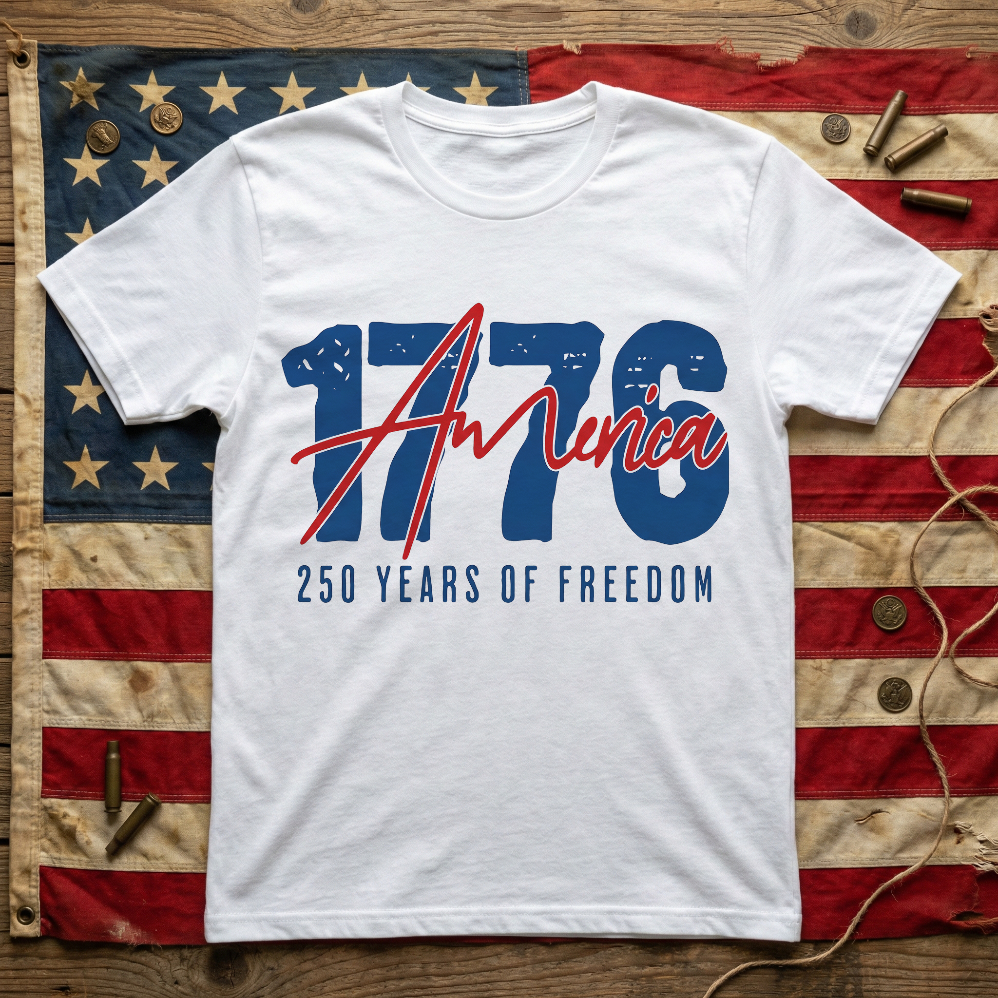 America 1776 Classic Blue - Shirt