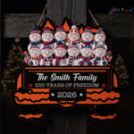 America 250Th Anniversary Christmas Gifts For Mom, Dad, Family - Personalized Wood Sign 3