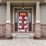 America 250Th Anniversary Snowman - Personalized Door Cover 6