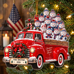 America 250Th Anniversary Snowman - Personalized Ornament 1