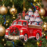 America 250Th Anniversary Snowman - Personalized Ornament 2