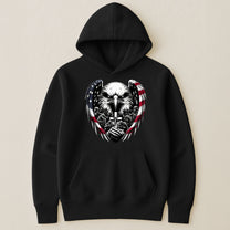 American Eagle Wings & Soldiers Praying Cross - Shirt