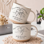And Then There Were Three... Family Of 3,4,5 - Gifts For New Parents - Personalized Mug 1
