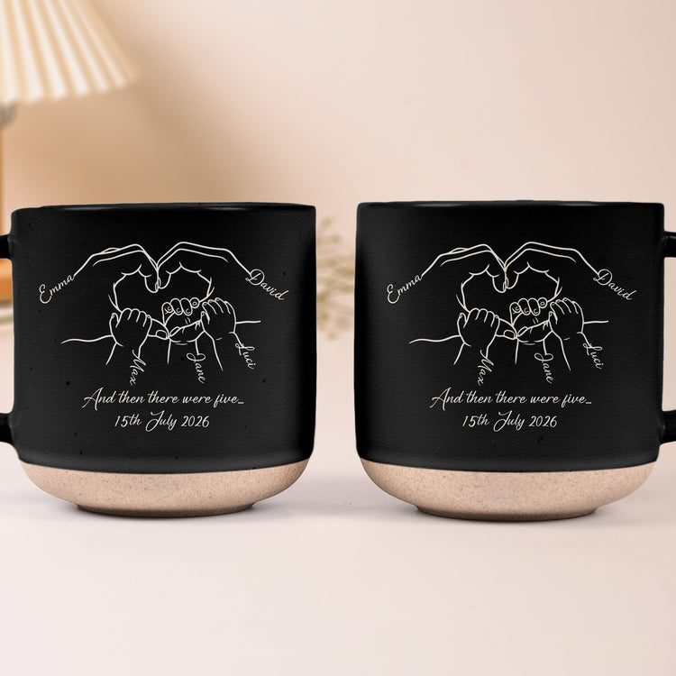 And Then There Were Three... Family Of 3,4,5 - Gifts For New Parents - Personalized Mug 7