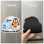 Animal Bookish Puns Gift For Book Lover - Personalized Magnet 5