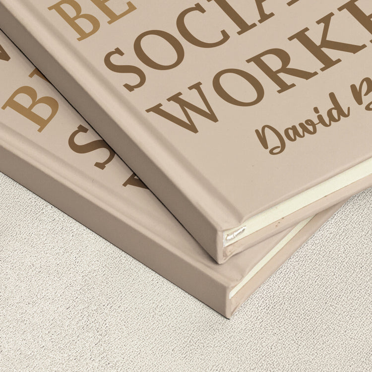 Appreciation Gift For Coworker, Teacher, Nurse, Social Worker - Personalized Journal 4