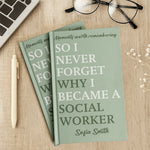Appreciation Gift For Coworker, Teacher, Nurse, Social Worker - Personalized Journal 6