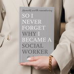 Appreciation Gift For Coworker, Teacher, Nurse, Social Worker - Personalized Journal 7