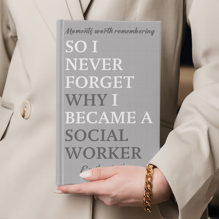 Appreciation Gift For Coworker, Teacher, Nurse, Social Worker - Personalized Journal 7