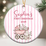 Baby'S First Christmas Keepsake - Personalized Ornament 2