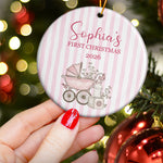 Baby'S First Christmas Keepsake - Personalized Ornament 4