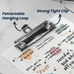 Bad BTch Affirmations - For Coworkers, Friends, Self Gift - Personalized Clipboard 3