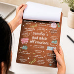 Bad B*Tch Affirmations - For Coworkers, Friends, Self Gift - Personalized Clipboard 5