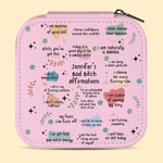 Bad BTch Affirmations - For Coworkers, Friends, Self Gift - Personalized Jewelry Box 2