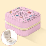 Bad BTch Affirmations - For Coworkers, Friends, Self Gift - Personalized Jewelry Box 3