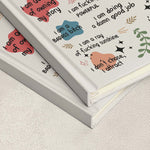 Bad B*Tch Affirmations - For Coworkers, Friends, Self Gift - Personalized Journal 5