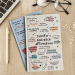 Bad B*Tch Affirmations - For Coworkers, Friends, Self Gift - Personalized Journal 7
