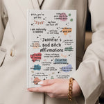 Bad B*Tch Affirmations - For Coworkers, Friends, Self Gift - Personalized Journal 8