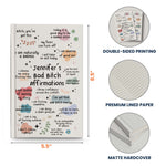 Bad B*Tch Affirmations - For Coworkers, Friends, Self Gift - Personalized Journal 9