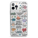 Bad B*Tch Affirmations - For Coworkers, Friends, Self Gift - Personalized Phone Case 2