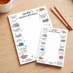 Bad B*Tch Affirmations - For Coworkers, Friends, Self Gift - Personalized Notepad 1