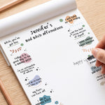 Bad B*Tch Affirmations - For Coworkers, Friends, Self Gift - Personalized Notepad 3
