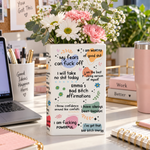 Bad Btch Affirmations - For Coworkers, Friends, Self Gift - Personalized Vase 4