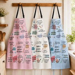 Bad BTch Affirmations - For Coworkers, Friends, Self Gift With Led Light - Personalized Apron 1