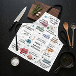 Bad BTch Affirmations - For Coworkers, Friends, Self Gift With Led Light - Personalized Apron 4