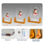 Ballet Girl Custom Name & Character Gift For Ballerina, Ballet Lovers - Personalized Night Light 7