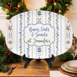 Bams, Craks & Snacks Mahjong Serving Platter Gift Idea - Personalized Platter 1