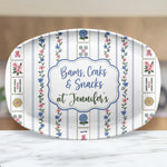 Bams, Craks & Snacks Mahjong Serving Platter Gift Idea - Personalized Platter 2