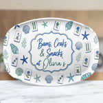 Bams, Craks & Snacks Mahjong Serving Platter Gift Idea - Personalized Platter 3
