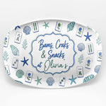 Bams, Craks & Snacks Mahjong Serving Platter Gift Idea - Personalized Platter 6