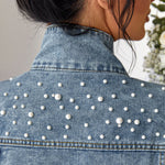 Baseball Mom, Softball Mom - Custom With Kids - Personalized Denim Jacket 4