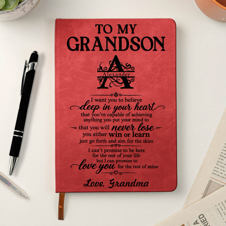 Believing In You And Loving You Unconditionally - Personalized Journal 1