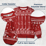 Best Dad By Par - Personalized Sweater 4