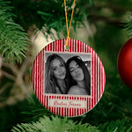 Best Friend Photo Ornament - Birthday Gifts For Bestie, Sister - Personalized Ornament 4