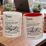Best Squad - Team Gift, Coworker Gifts, Exchange Office Bulk Gift - Personalized Mug 1